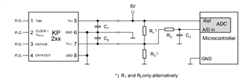 Application Circuit Diagram - Infineon Technologies Manifold Air Pressure (MAP) Sensors